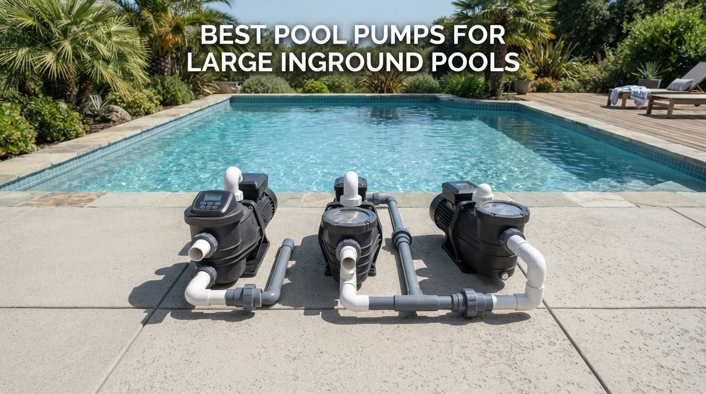 best pool pumps for large inground pools