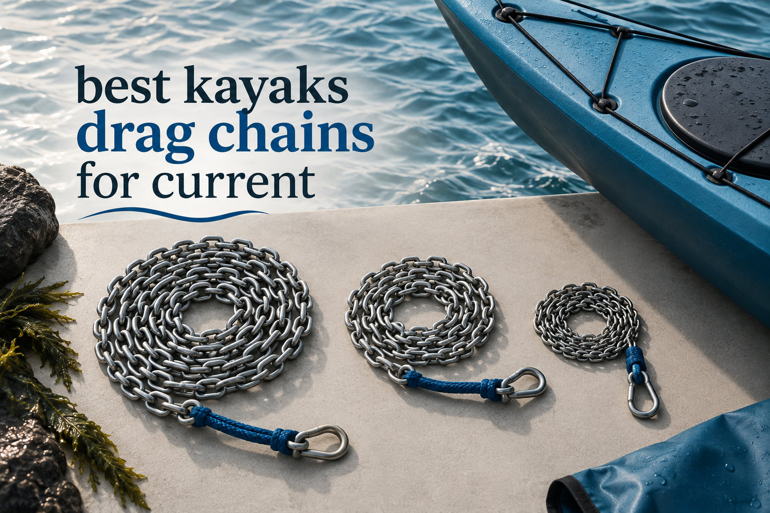 best kayaks drag chains for current