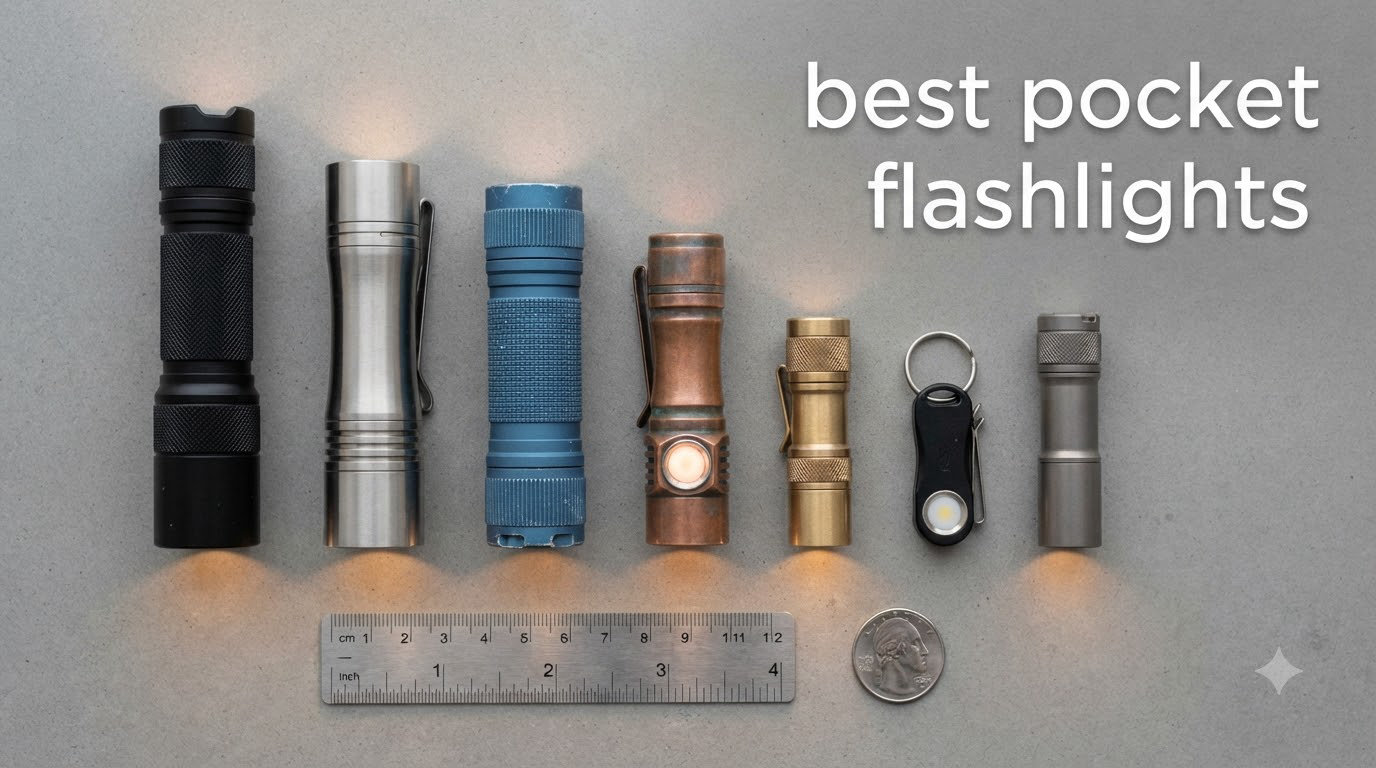 best pocket flashlights