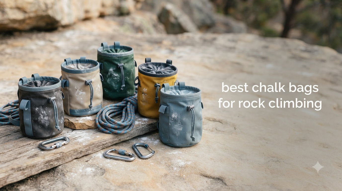 best chalk bags for rock climbing