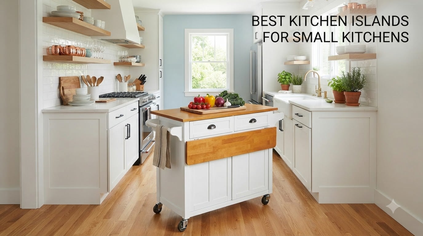 best kitchen islands for small kitchens