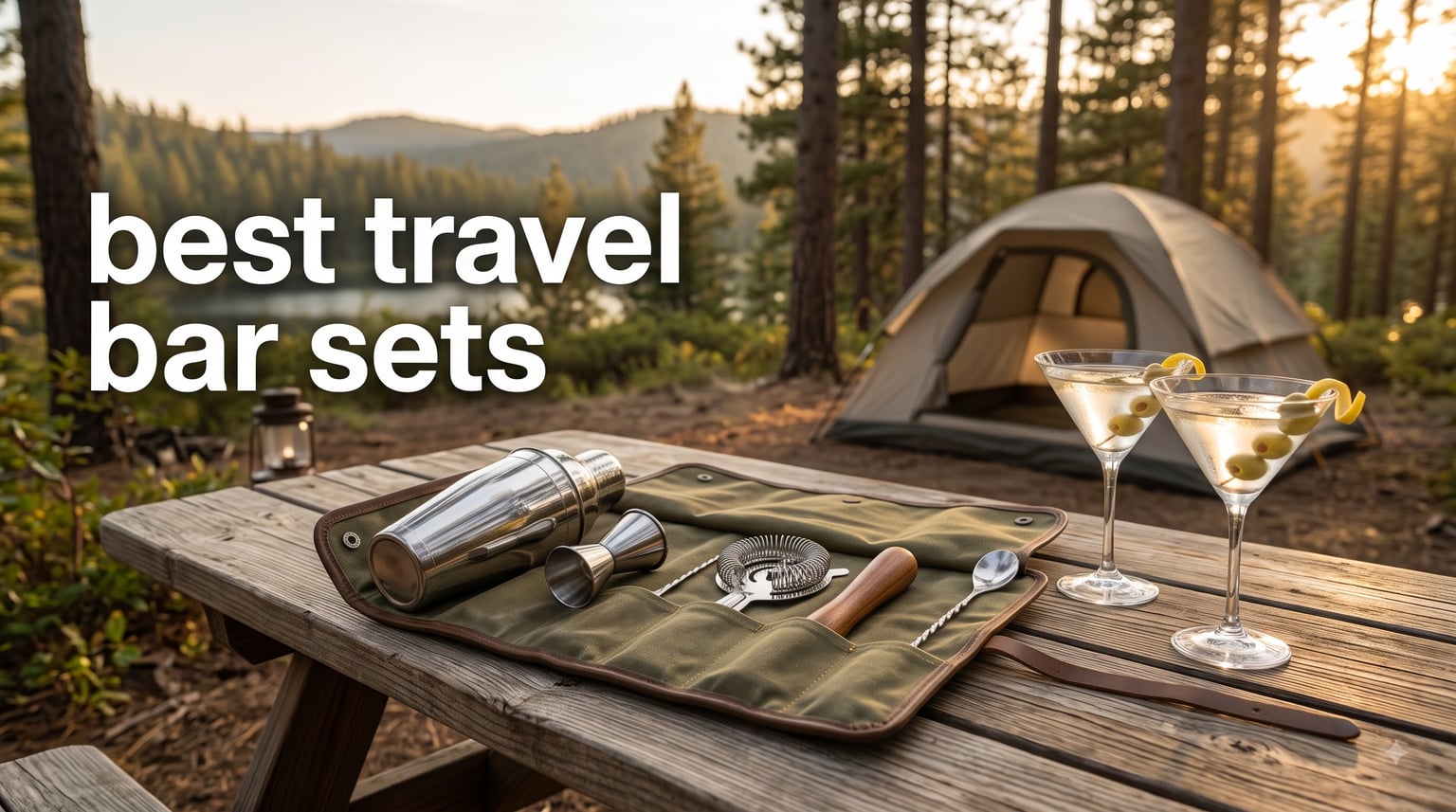 best travel bar sets
