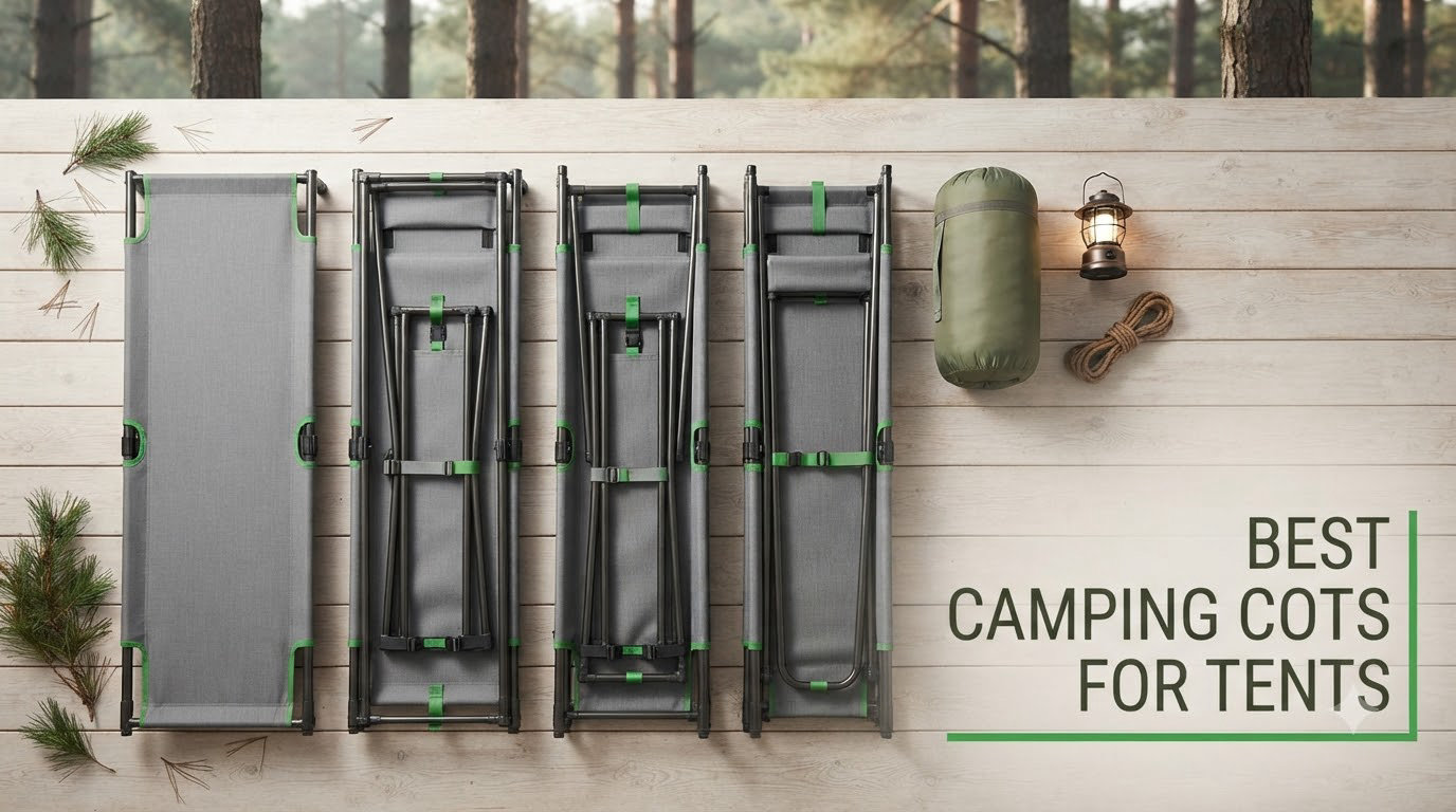 best camping cots for tents