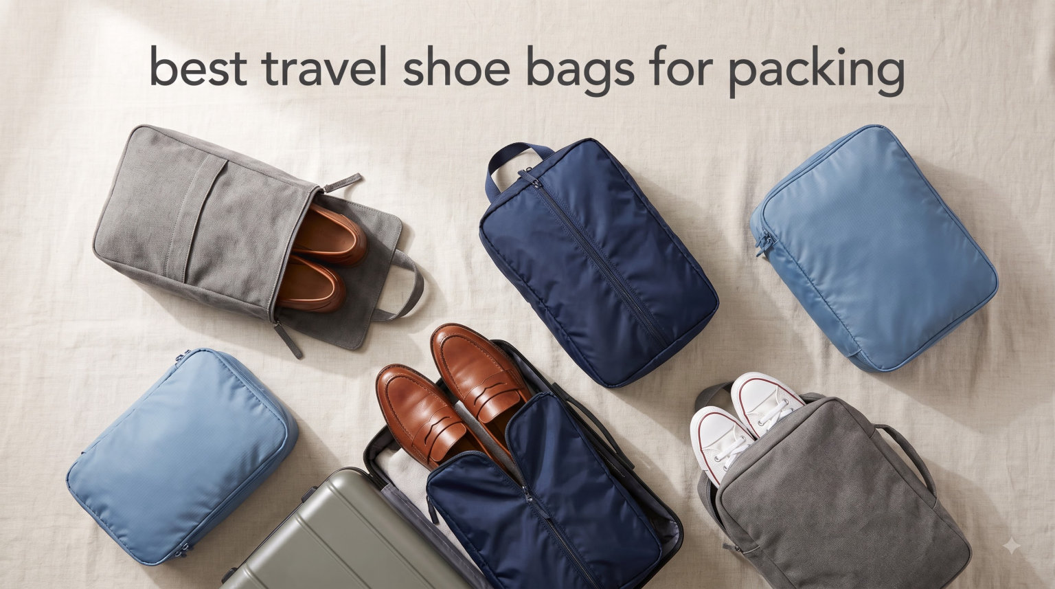 best travel shoe bags for packing