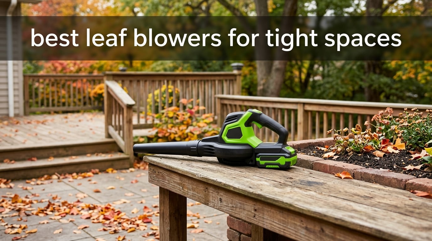 best leaf blowers for tight spaces