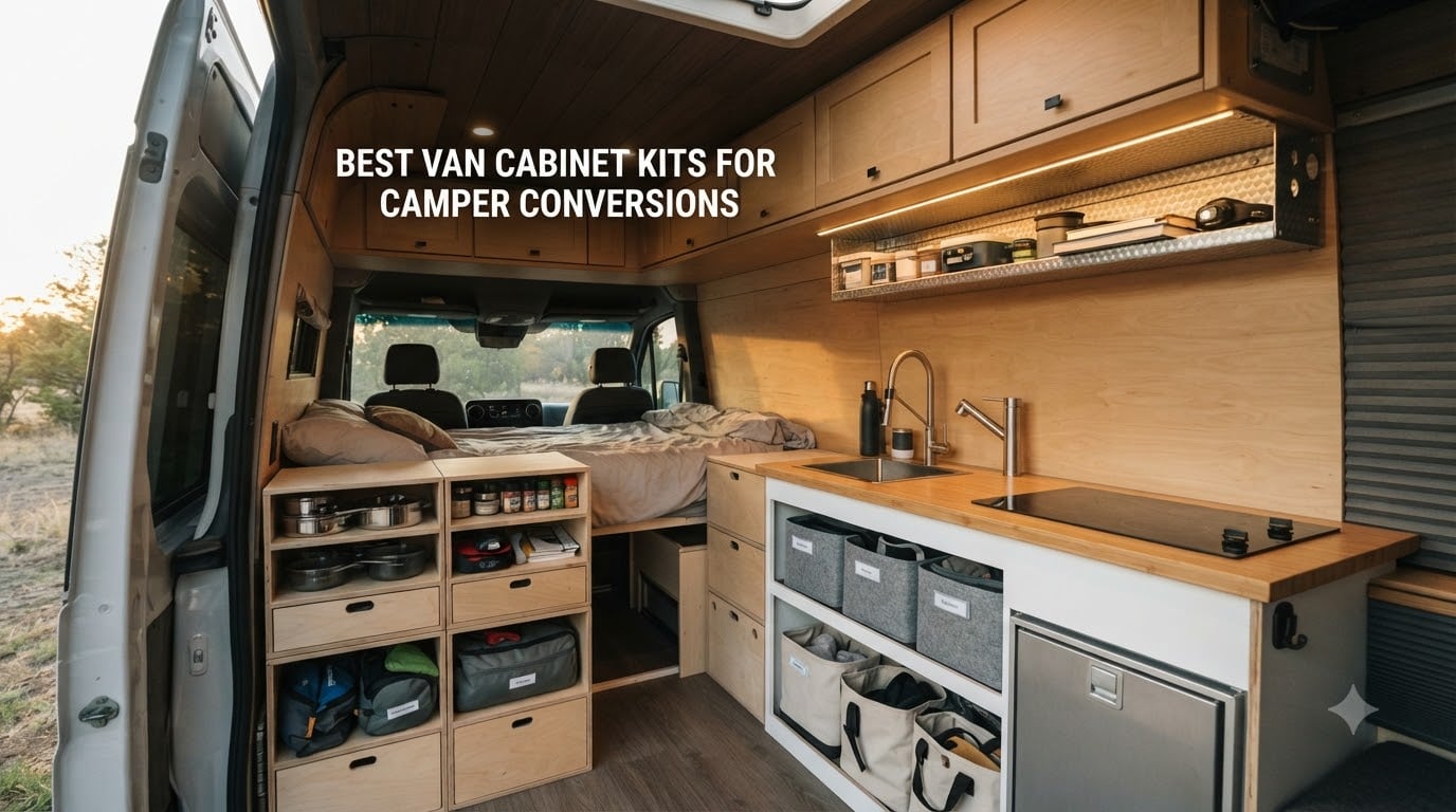 best van cabinet kits for camper conversions