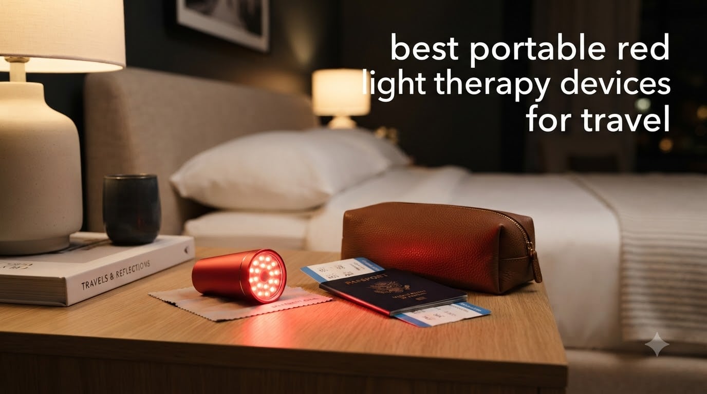 best portable red light therapy devices for travel