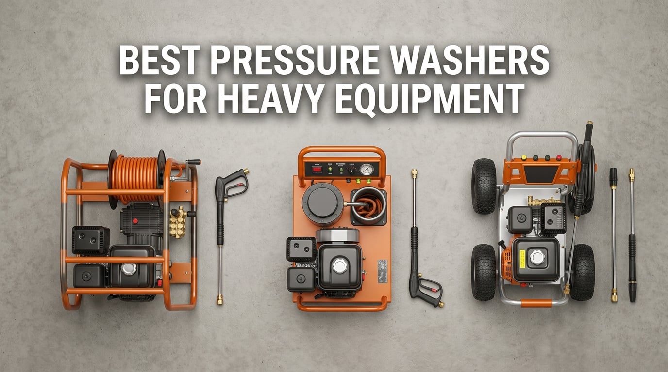 best pressure washers for heavy equipment