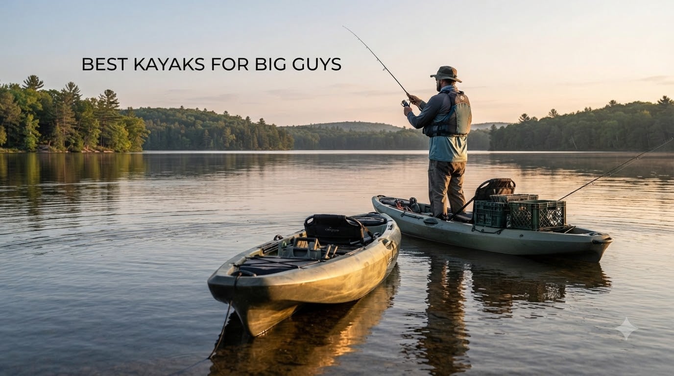 best kayaks for big guys