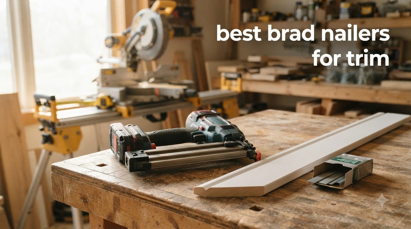 best brad nailers for trim