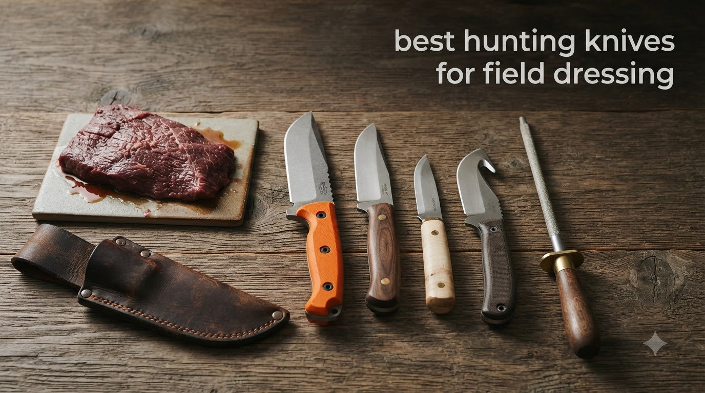 best hunting knives for field dressing