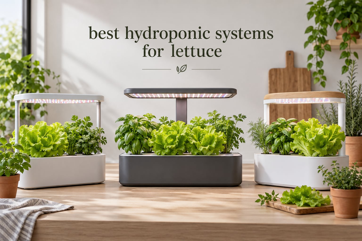 best hydroponic systems for lettuce
