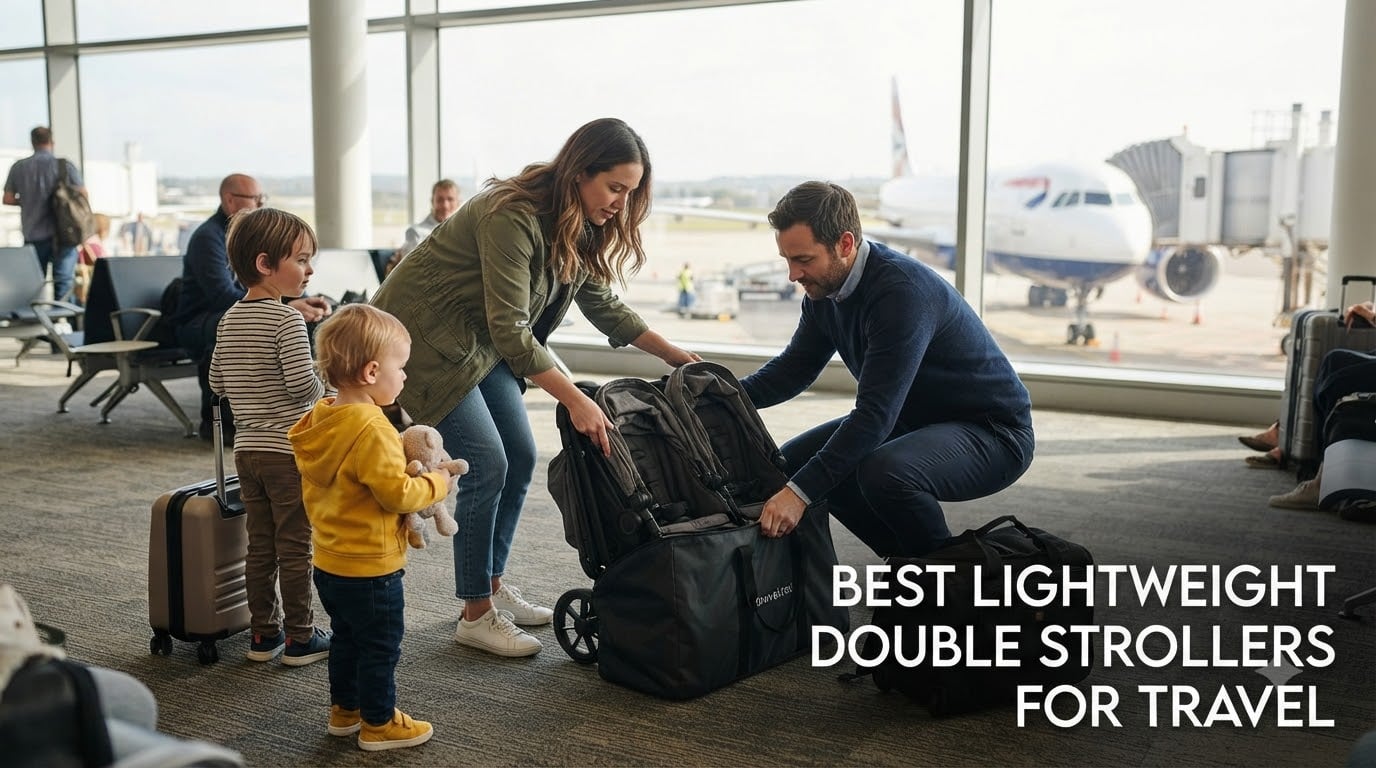 best lightweight double strollers for travel