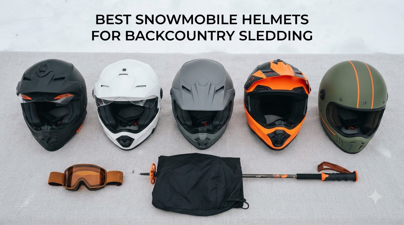 best snowmobile helmets for backcountry sledding