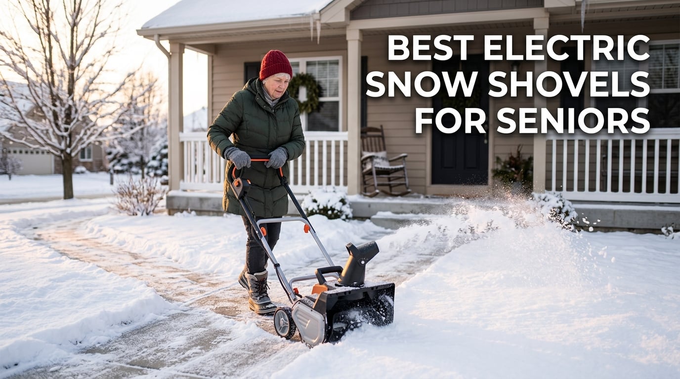 best electric snow shovels for seniors