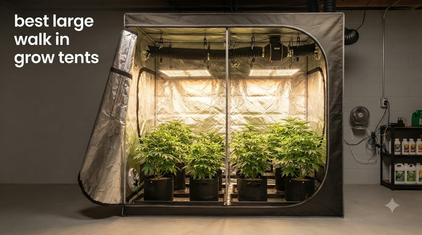 best large walk in grow tents