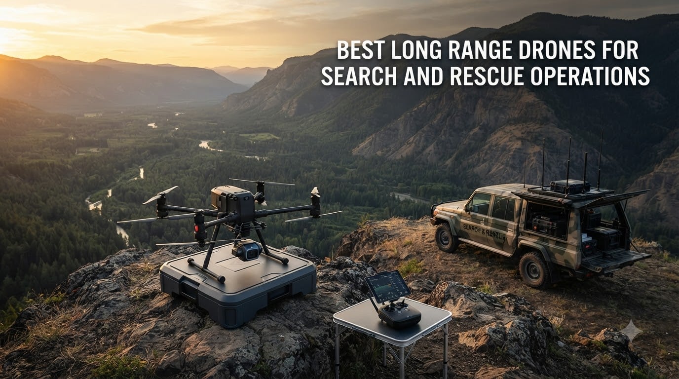 best long range drones for search and rescue operations