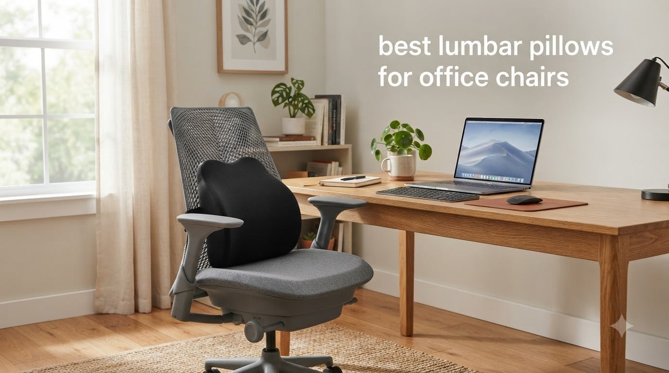 best lumbar pillows for office chairs