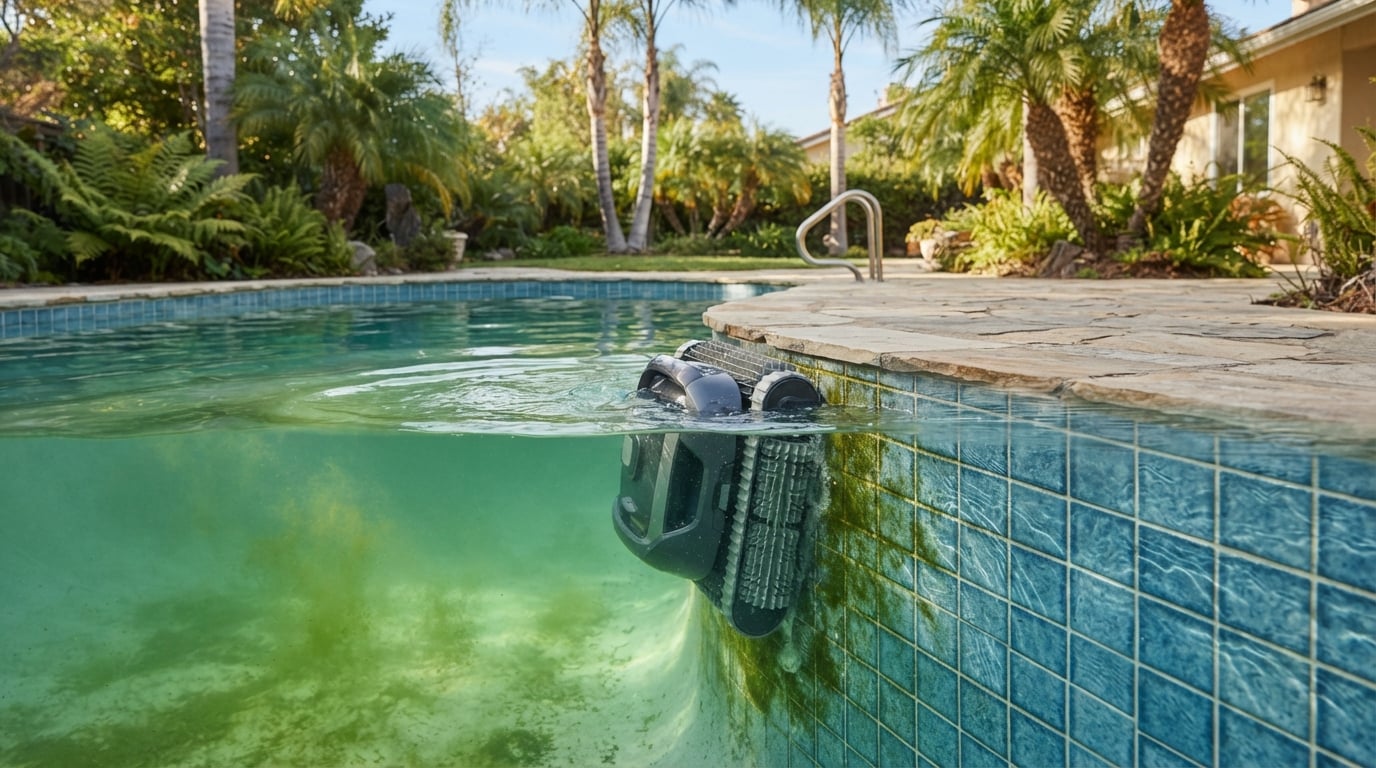 best pool cleaners for algae
