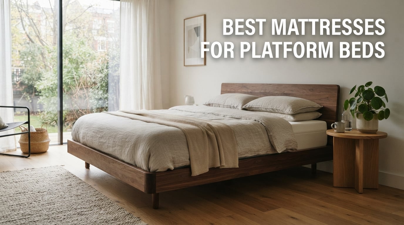 best mattresses for platform beds