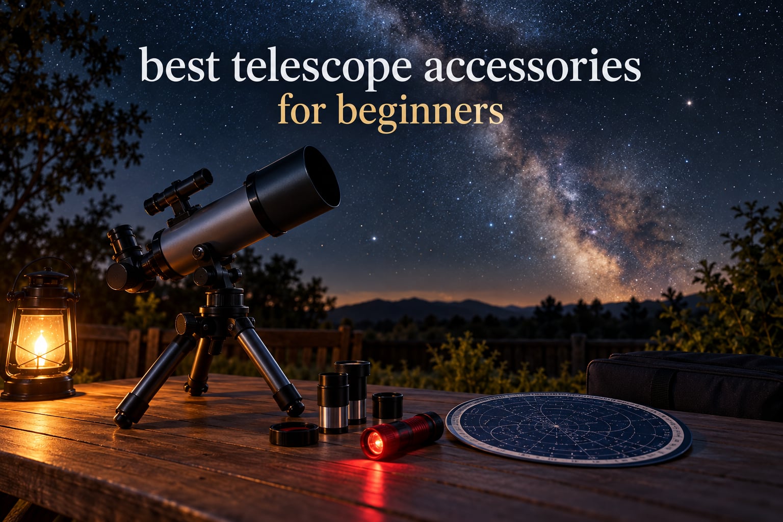 best telescope accessories for beginners