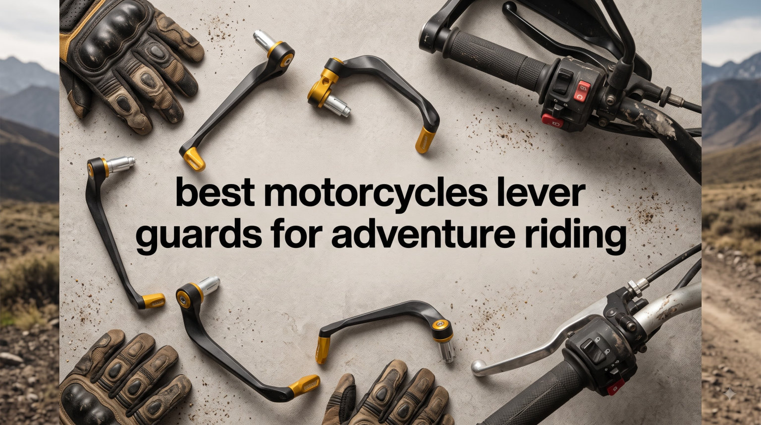 best motorcycles lever guards for adventure riding