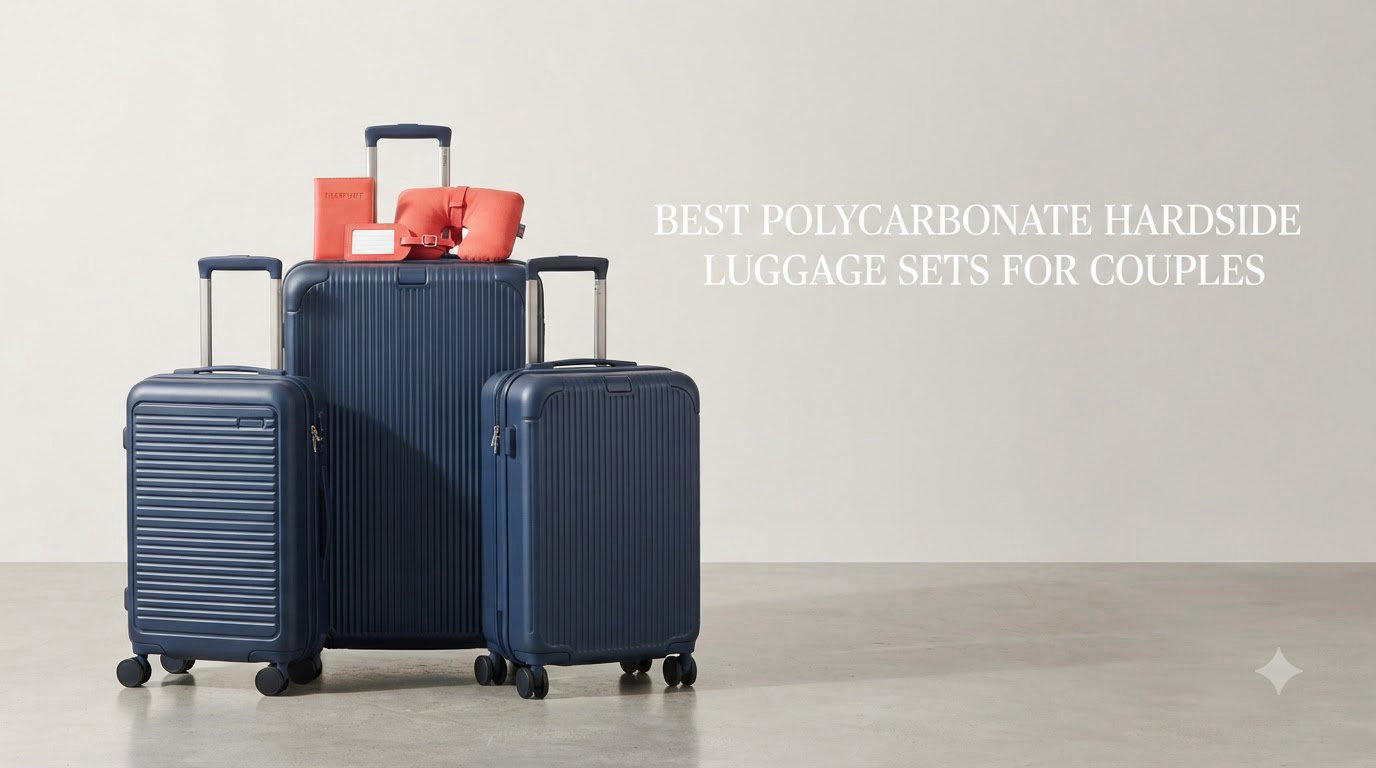 best polycarbonate hardside luggage sets for couples