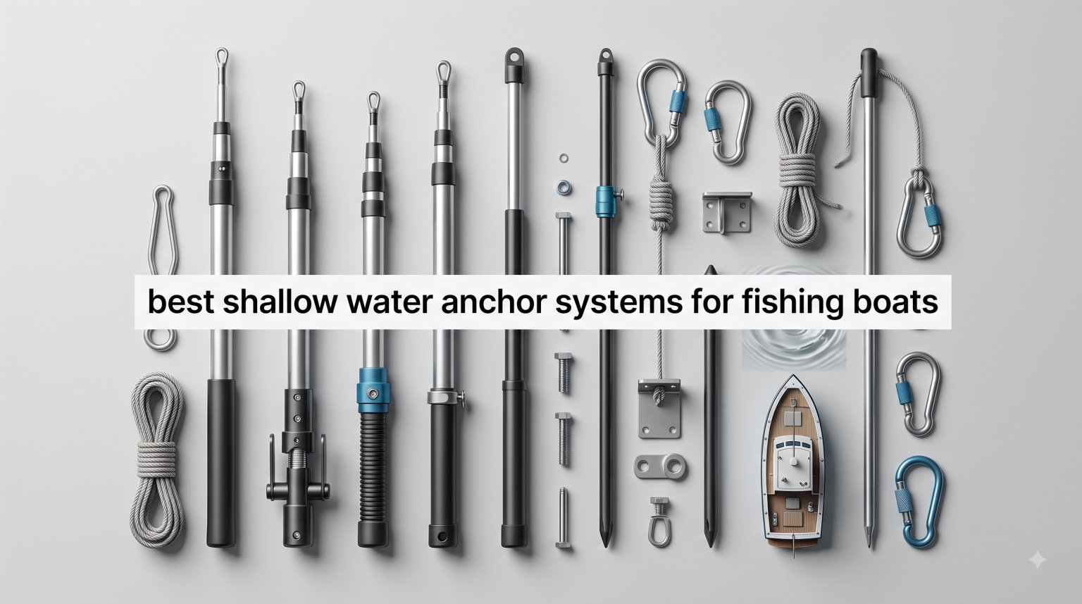 best shallow water anchor systems for fishing boats