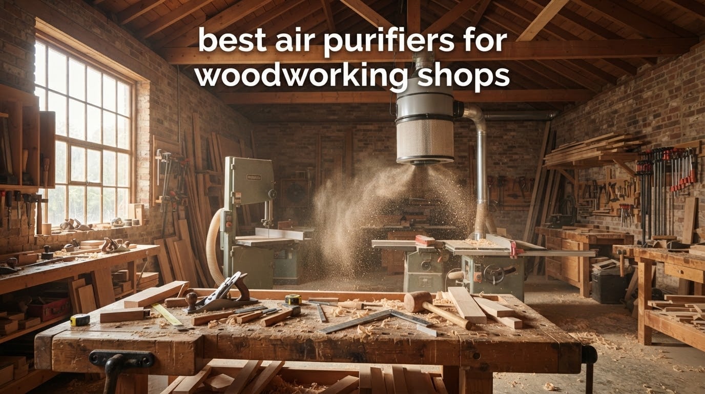 best air purifiers for woodworking shops