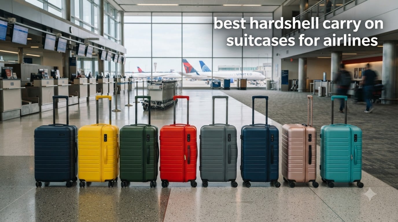 best hardshell carry on suitcases for airlines