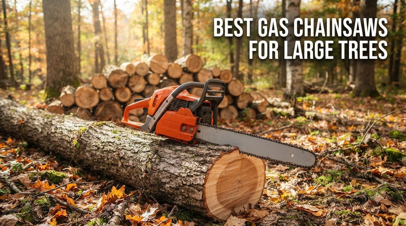 best gas chainsaws for large trees