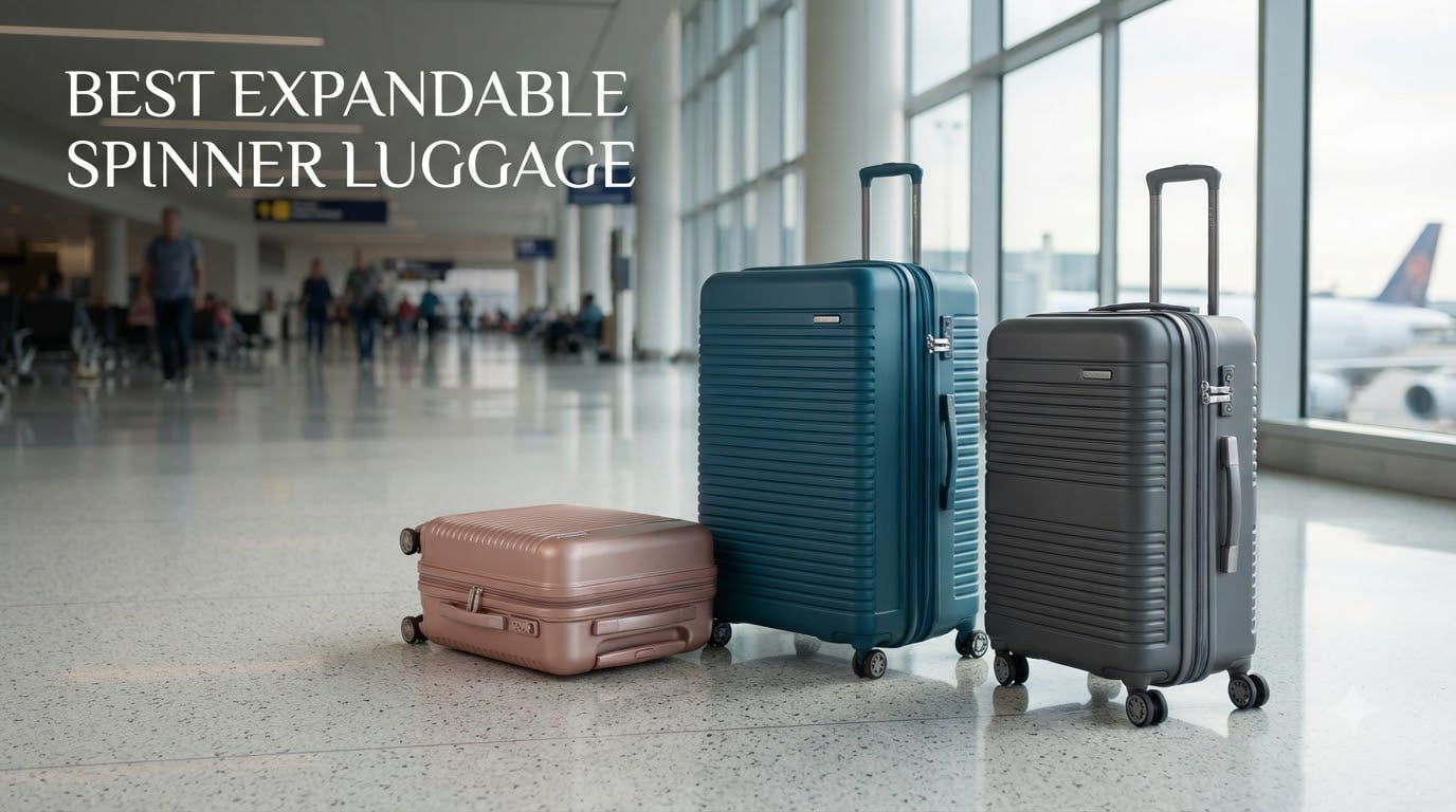 best expandable spinner luggage