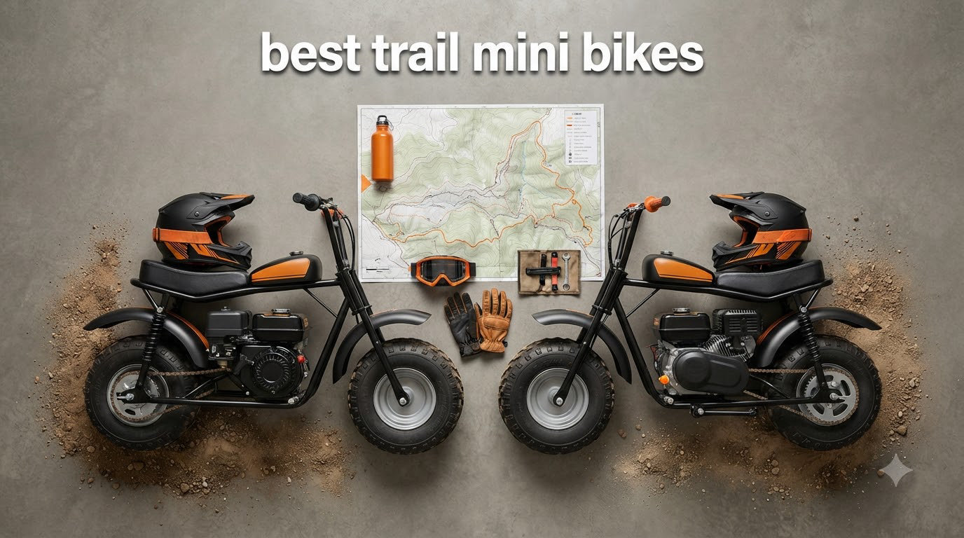 best trail mini bikes