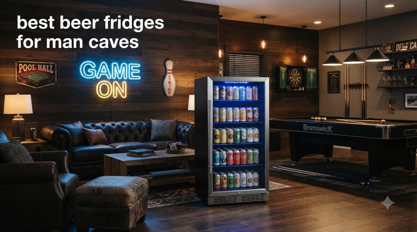 best beer fridges for man caves