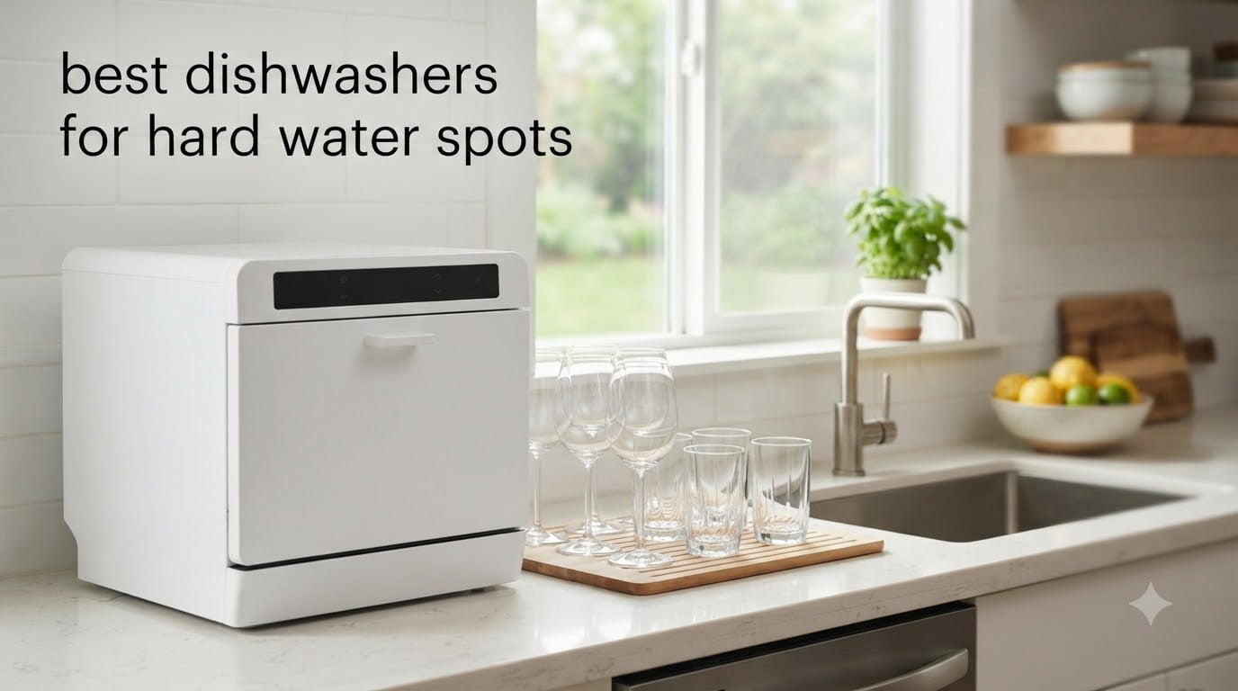 best dishwashers for hard water spots