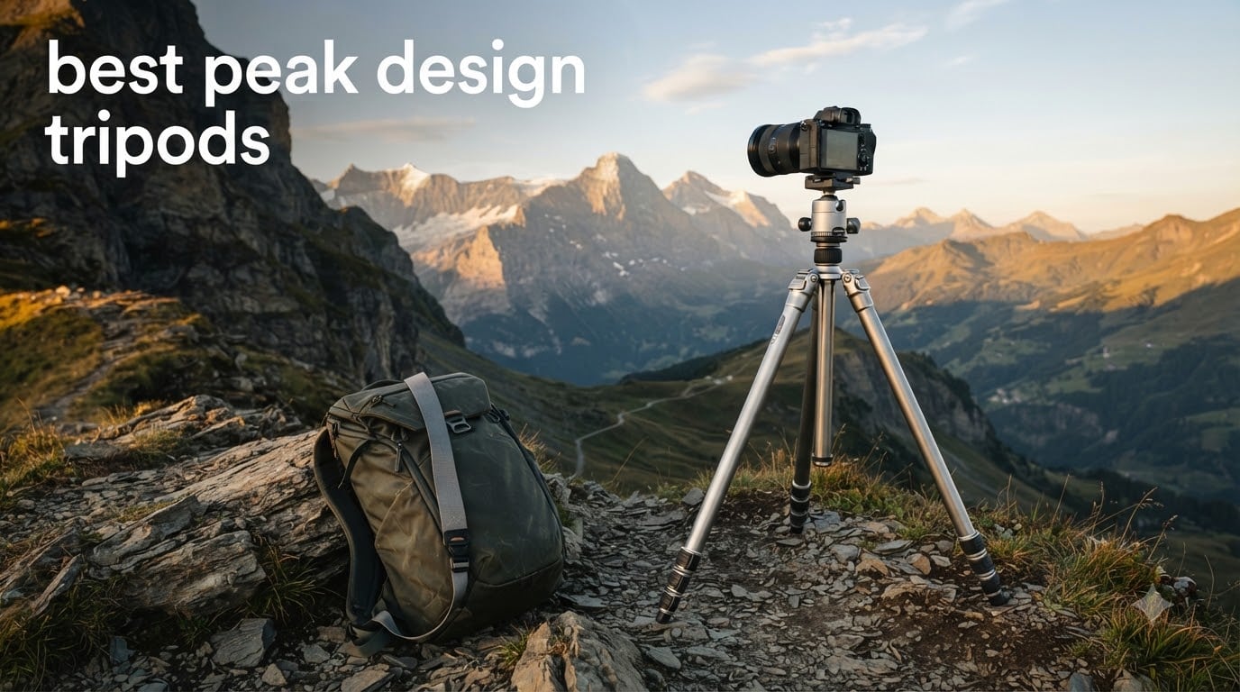 best peak design tripods