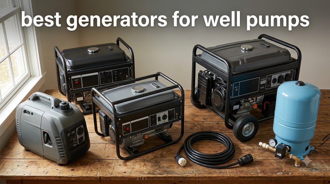 best generators for well pumps