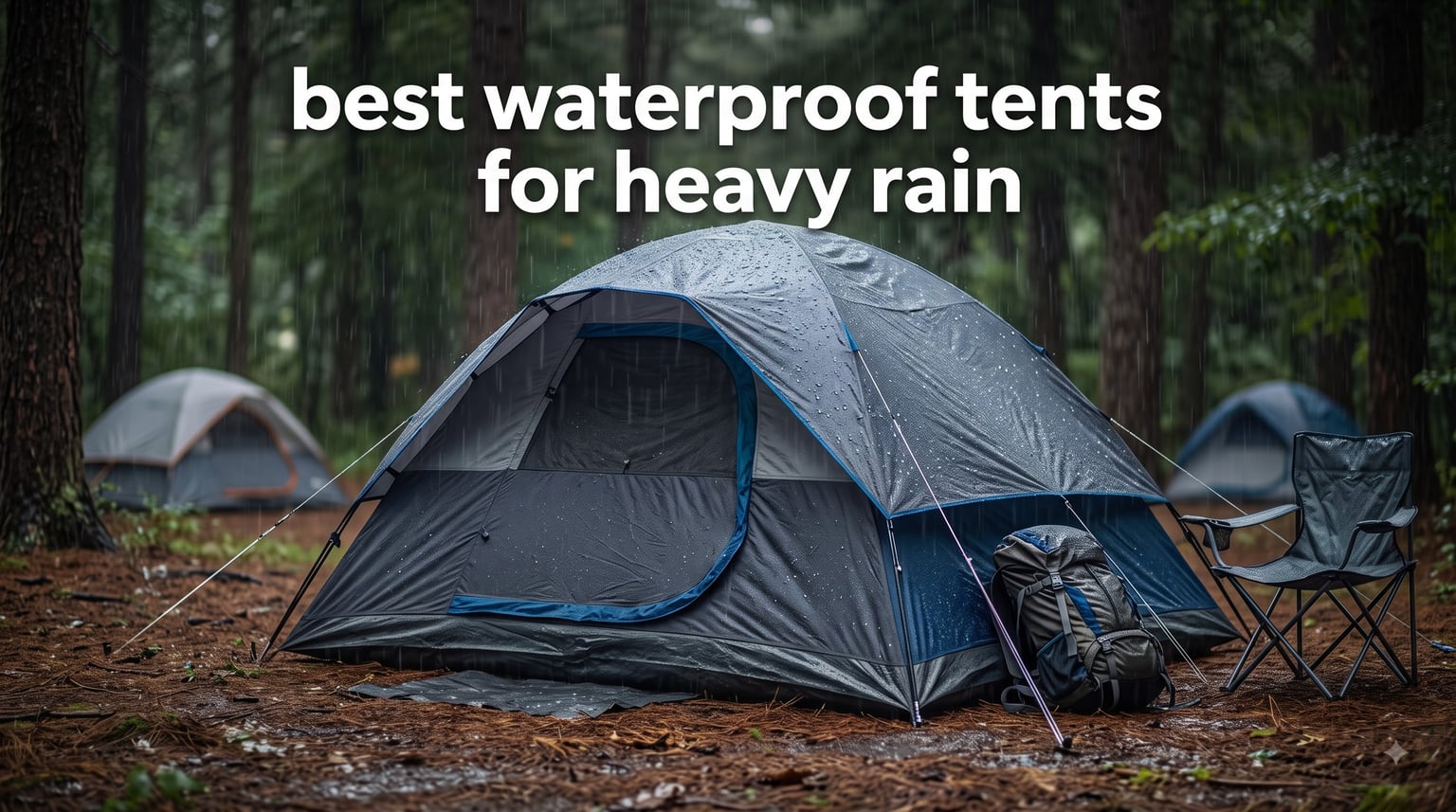 best waterproof tents for heavy rain