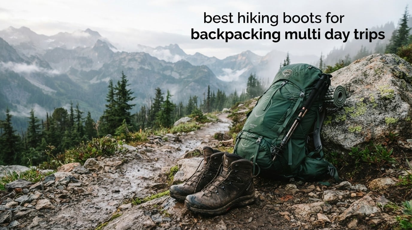 best hiking boots for backpacking multi day trips