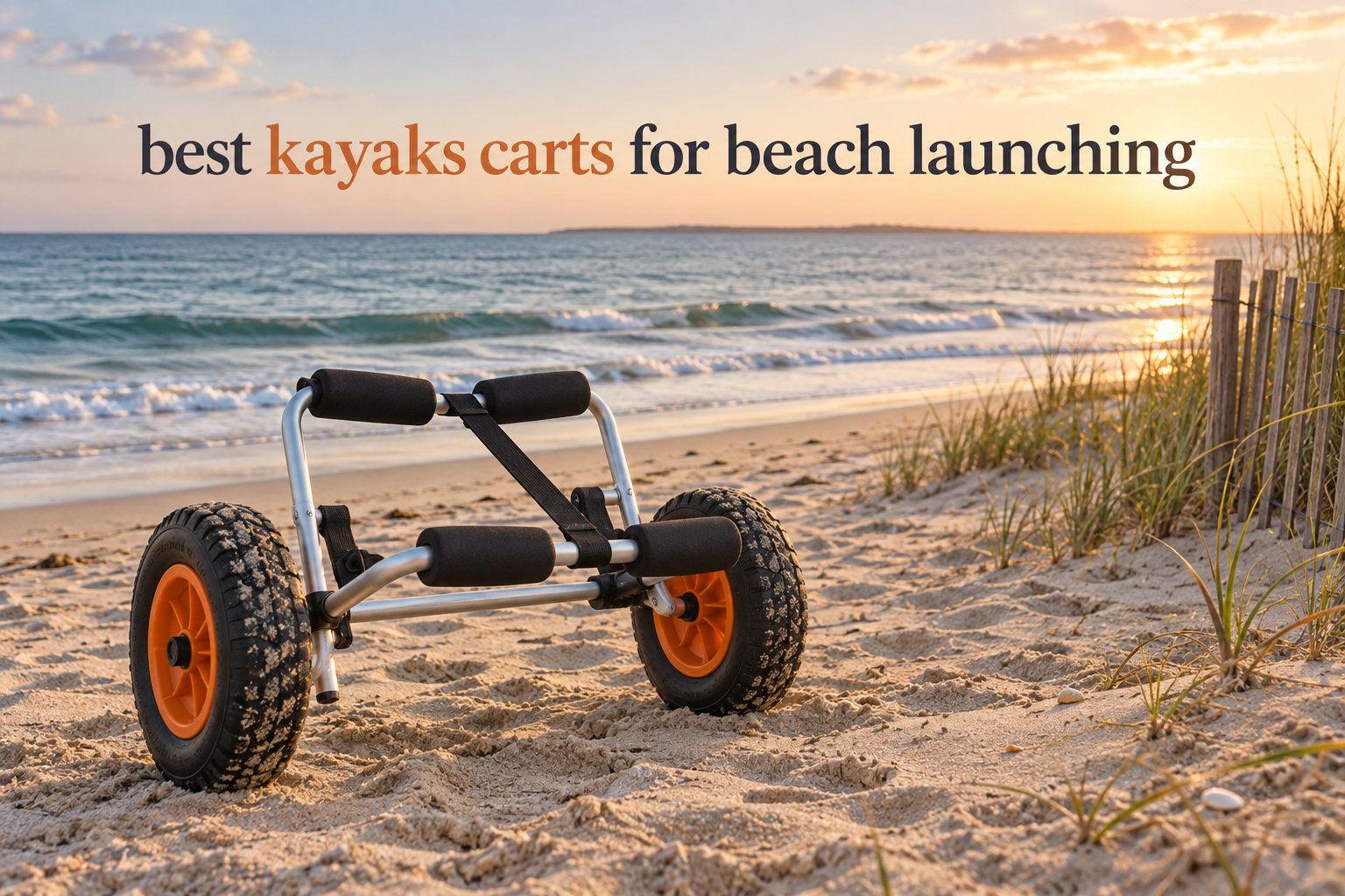 best kayaks carts for beach launching
