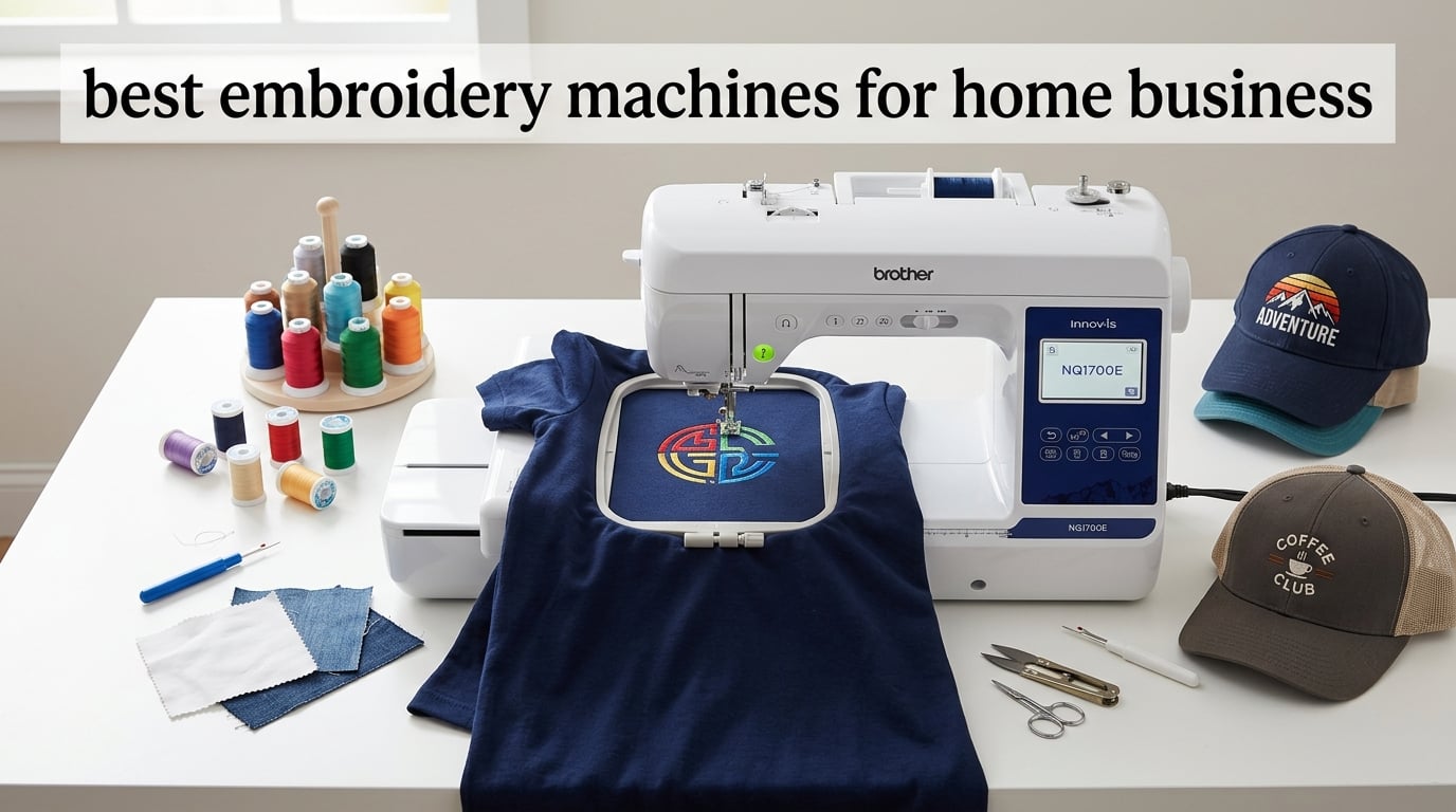 best embroidery machines for home business