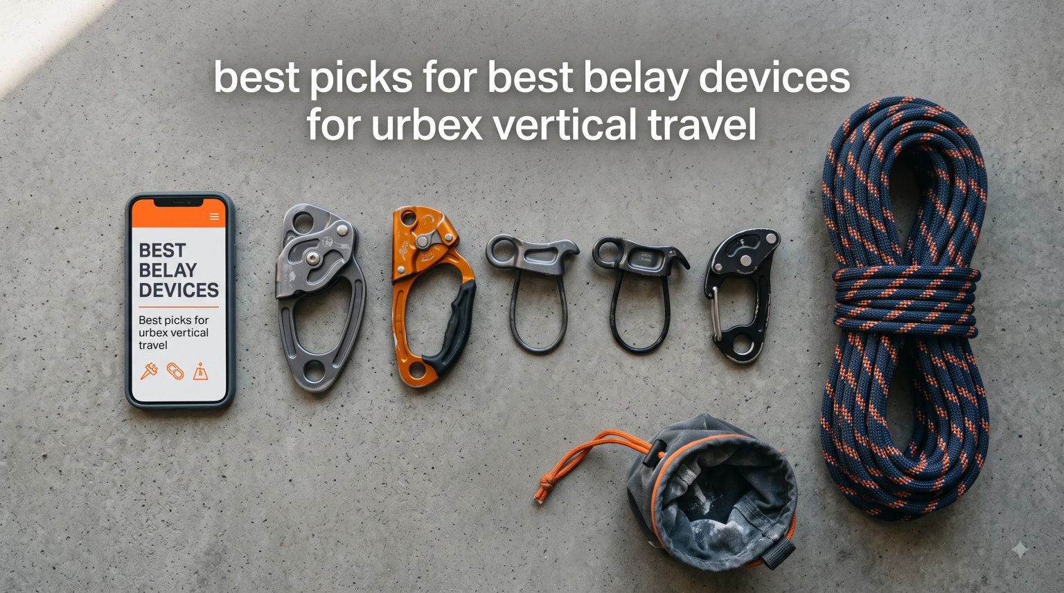 best picks for best belay devices for urbex vertical travel