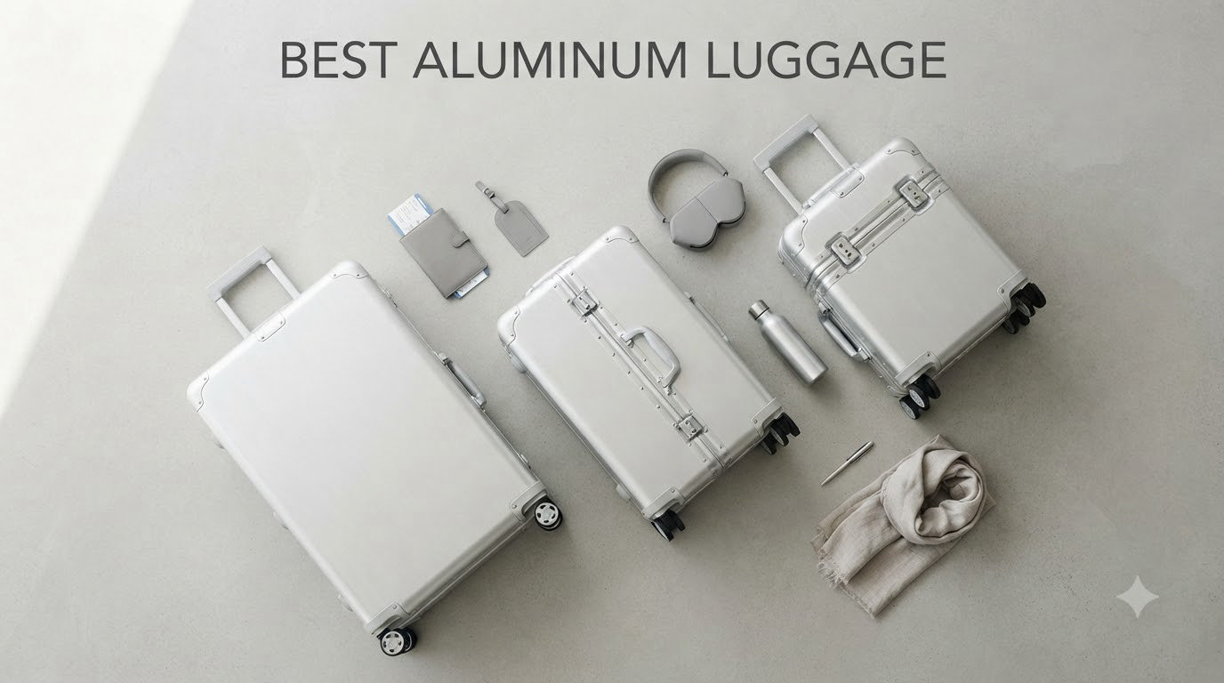 best aluminum luggage