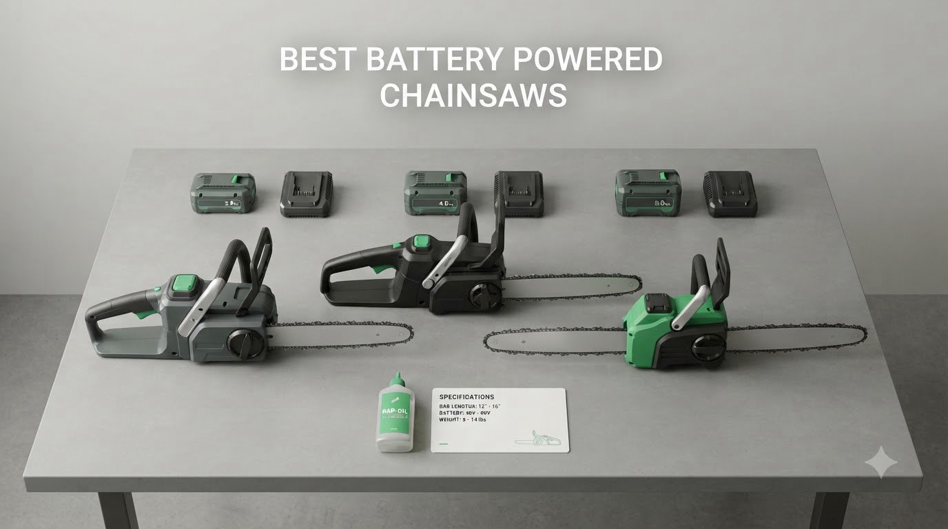 best battery powered chainsaws