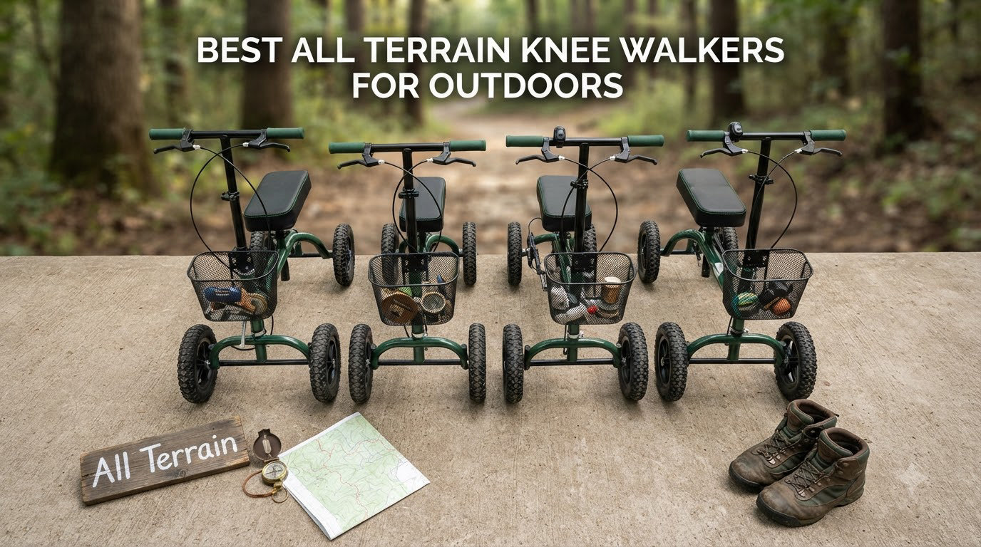 best all terrain knee walkers for outdoors
