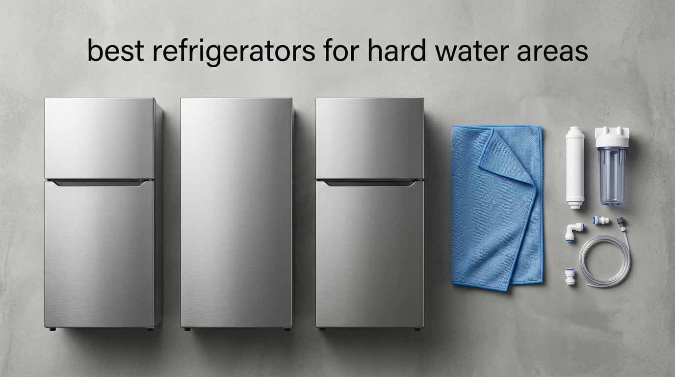 best refrigerators for hard water areas