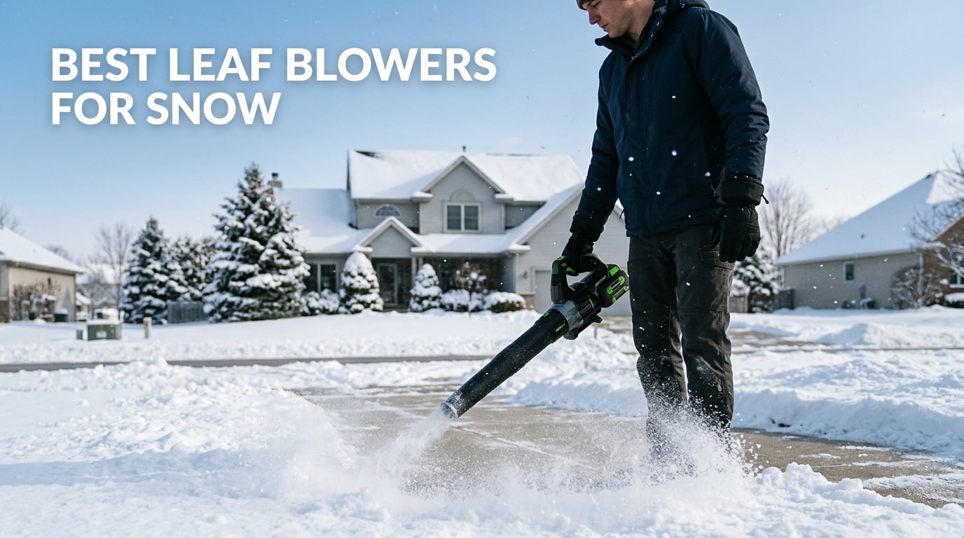 best leaf blowers for snow