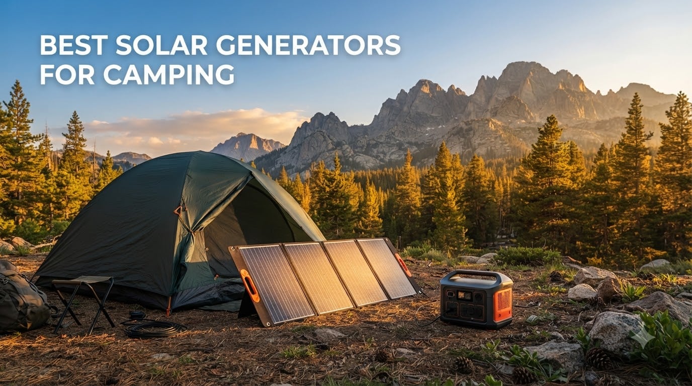 best solar generators for camping