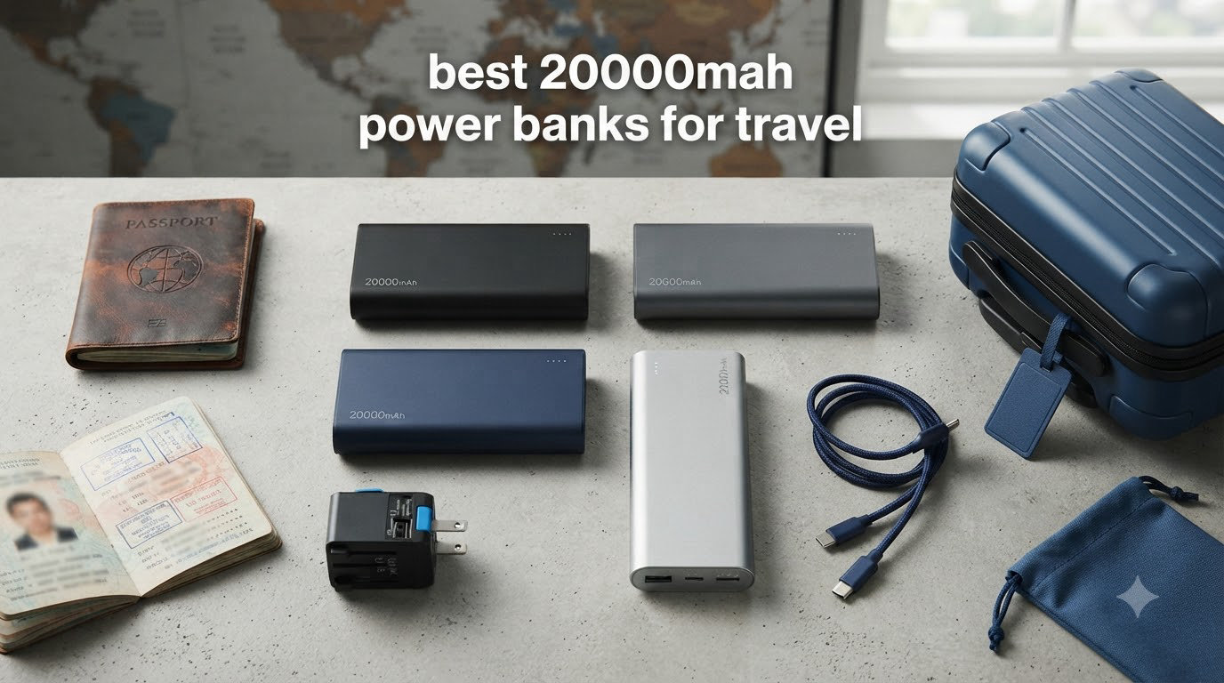 best 20000mah power banks for travel