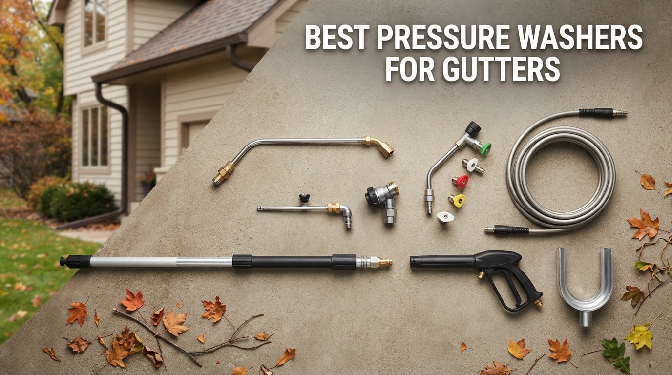 best pressure washers for gutters